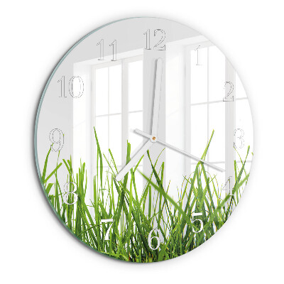 Reloj de pared redondo Césped