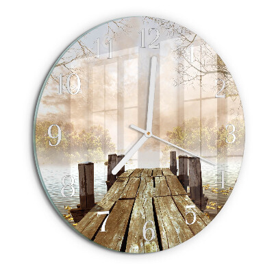 Reloj de pared redondo Red