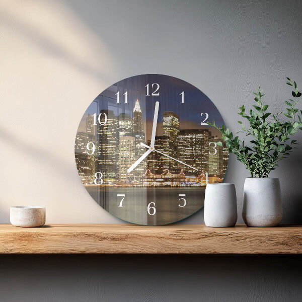 Reloj de pared redondo Horizonte