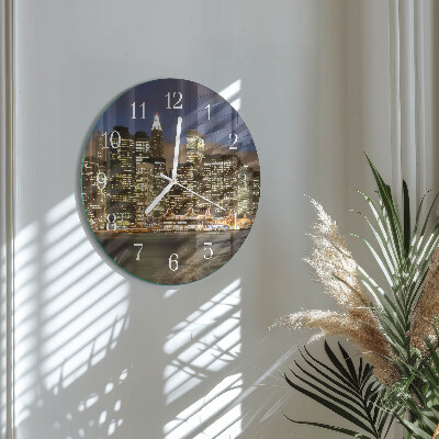 Reloj de pared redondo Horizonte