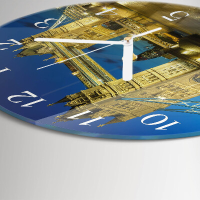 Reloj de pared redondo Puente de Londres