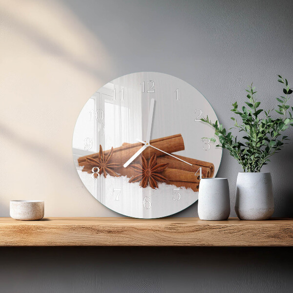 Reloj de pared redondo Vainilla