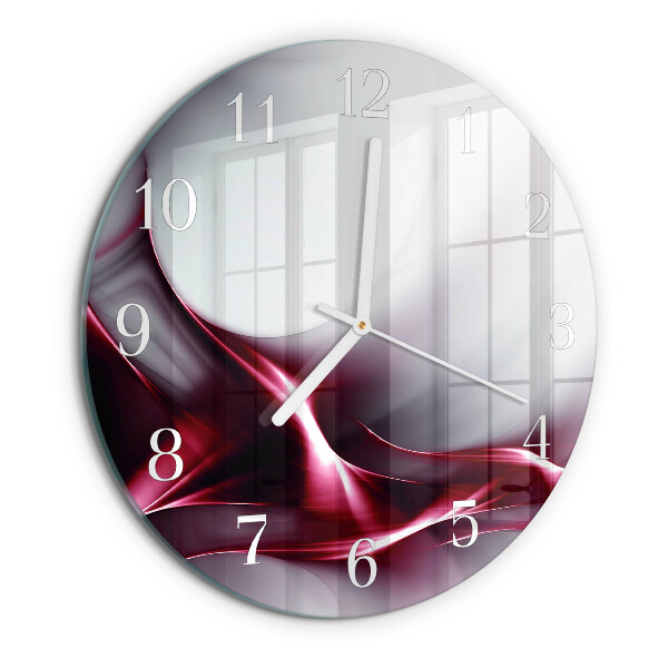 Reloj de pared redondo Abstracción