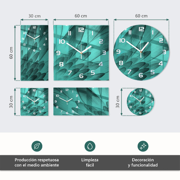 Reloj de pared redondo Horizonte