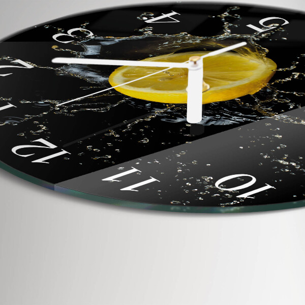 Reloj de pared redondo Cítrico