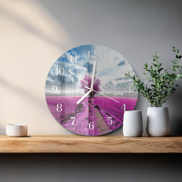 Reloj de pared redondo Campo
