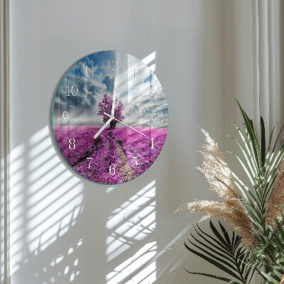 Reloj de pared redondo Campo