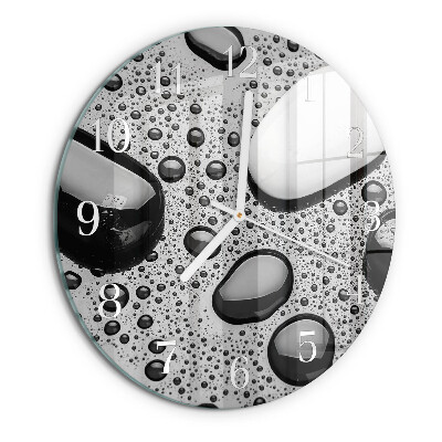 Reloj de pared redondo Piedras