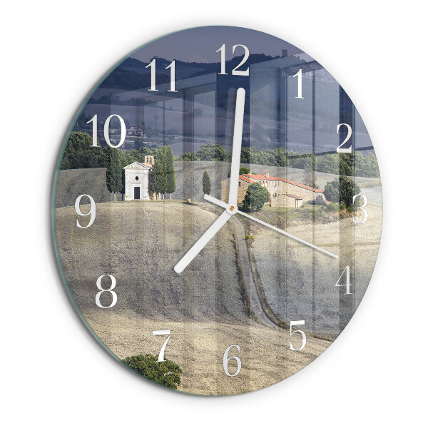Reloj de pared redondo Paisaje