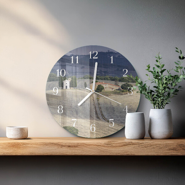 Reloj de pared redondo Paisaje