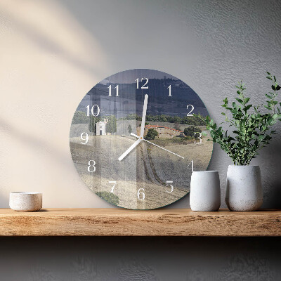 Reloj de pared redondo Paisaje