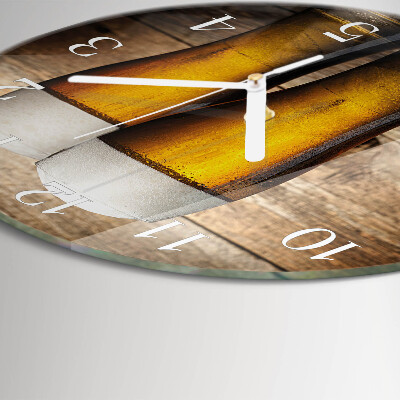 Reloj de pared redondo Cerveza