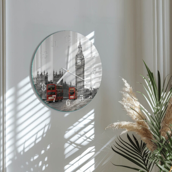 Reloj de pared redondo Londres