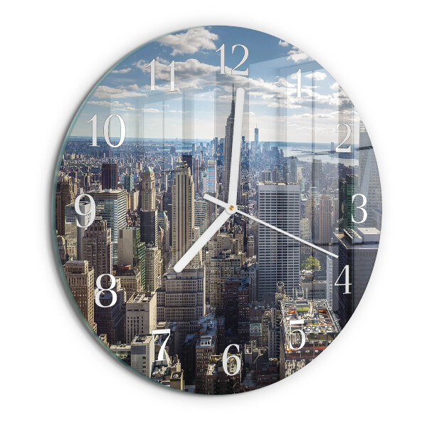 Reloj de pared redondo Ciudad