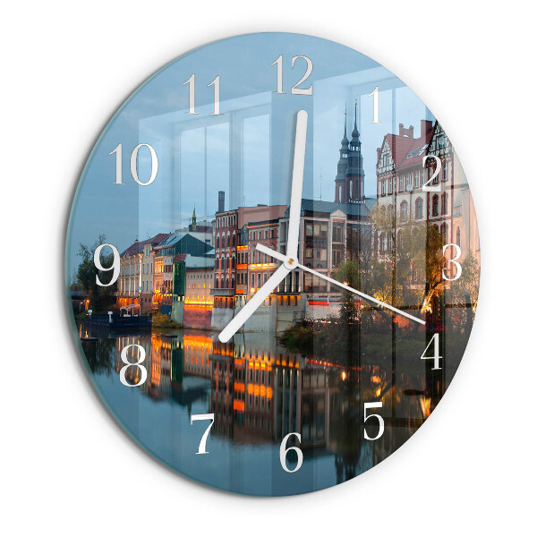 Reloj de pared redondo Casco antiguo