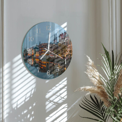 Reloj de pared redondo Casco antiguo