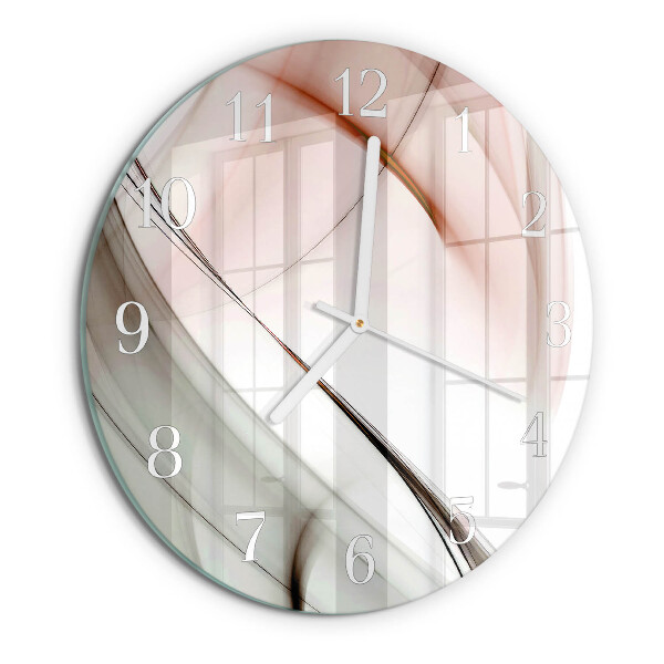 Reloj de pared redondo Abstracción