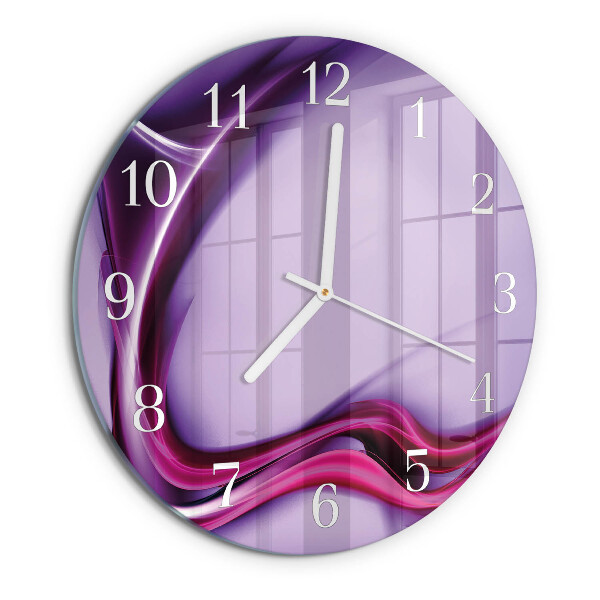 Reloj de pared redondo Abstracción