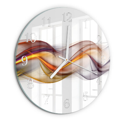 Reloj de pared redondo Abstracción