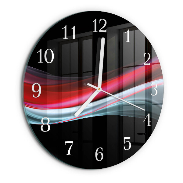 Reloj de pared redondo Abstracción