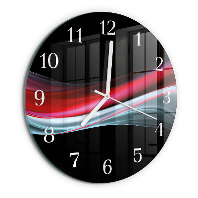 Reloj de pared redondo Abstracción