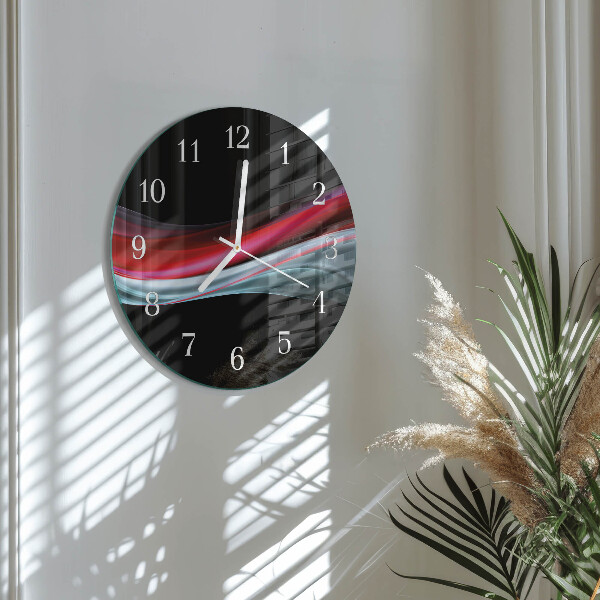 Reloj de pared redondo Abstracción