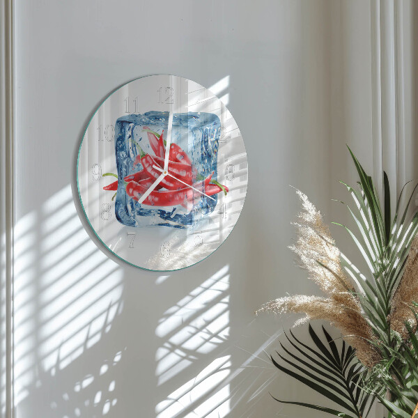 Reloj de pared redondo Chili con helado
