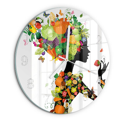 Reloj de pared redondo Pedazo