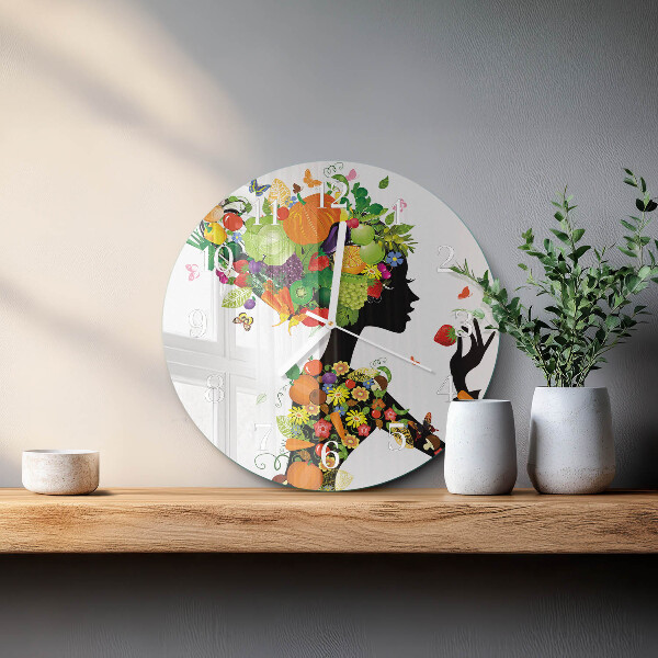 Reloj de pared redondo Pedazo