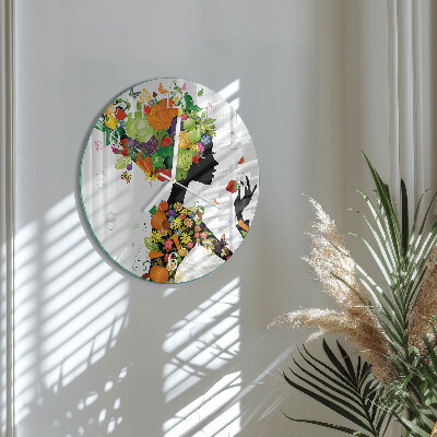 Reloj de pared redondo Pedazo