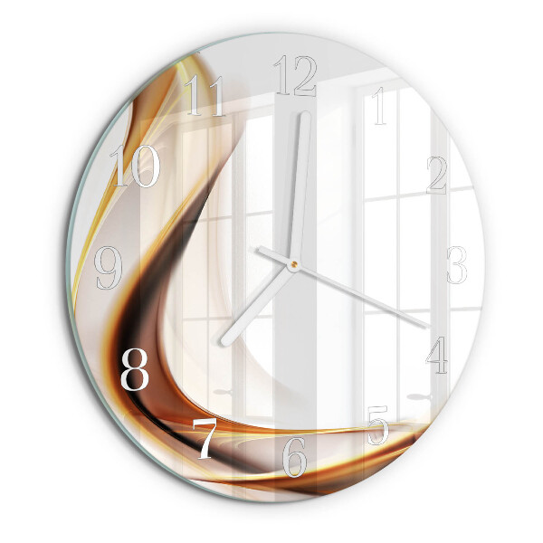 Reloj de pared redondo Abstracción