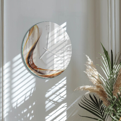 Reloj de pared redondo Abstracción