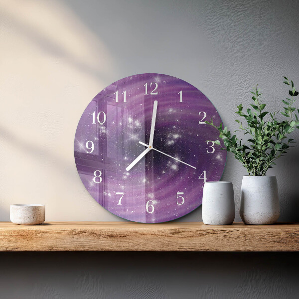 Reloj de pared redondo Abstracción