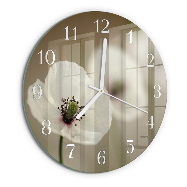 Reloj de pared redondo Amapola