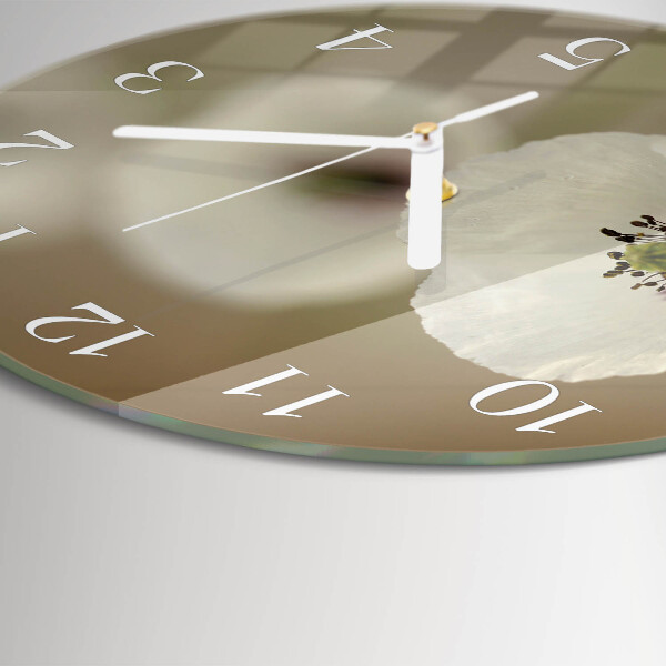 Reloj de pared redondo Amapola