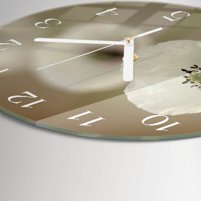Reloj de pared redondo Amapola