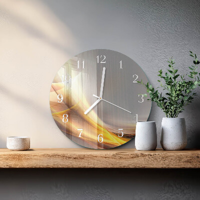Reloj de pared redondo Abstracción