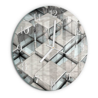 Reloj de pared redondo Dados