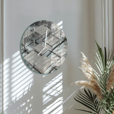 Reloj de pared redondo Dados