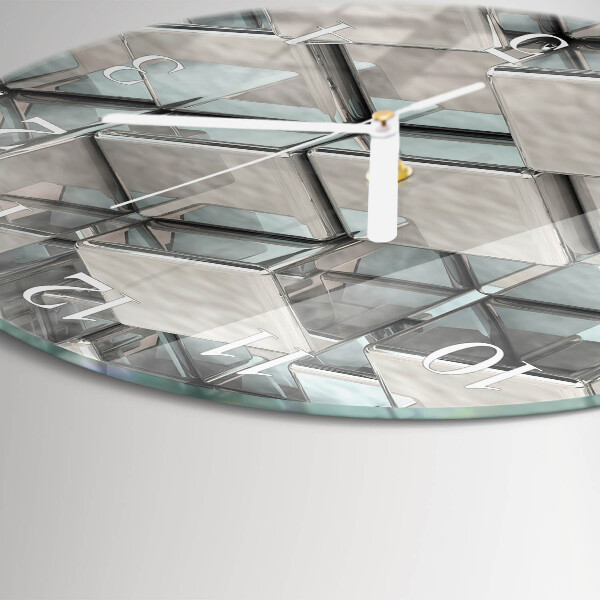 Reloj de pared redondo Dados
