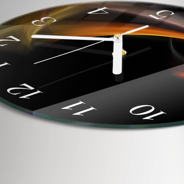 Reloj de pared redondo Abstracción