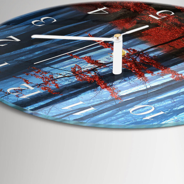 Reloj de pared redondo Oscuridad