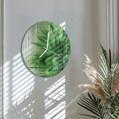 Reloj de pared redondo Áloe