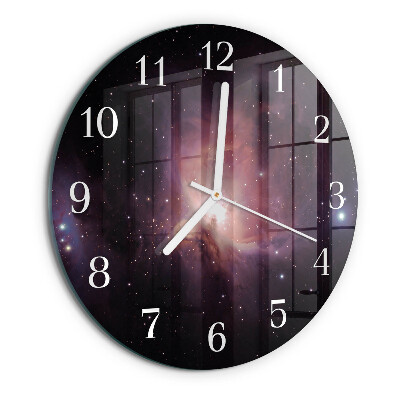 Reloj de pared redondo Espacio
