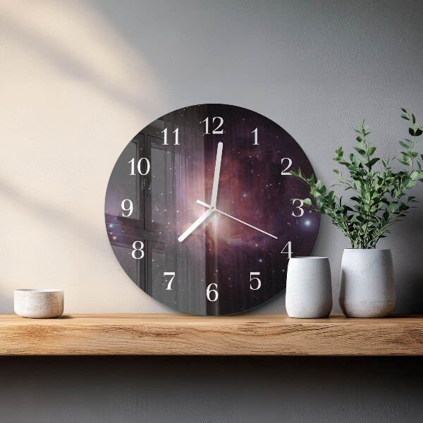 Reloj de pared redondo Espacio