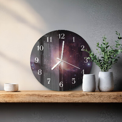 Reloj de pared redondo Espacio