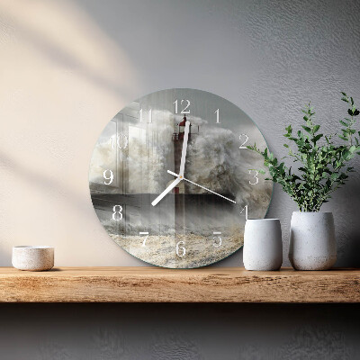 Reloj de pared redondo Tormenta
