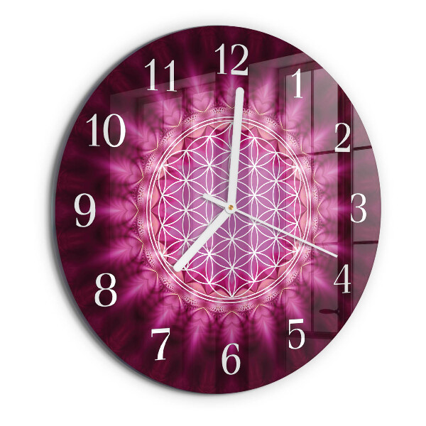 Reloj de pared redondo Abstracción