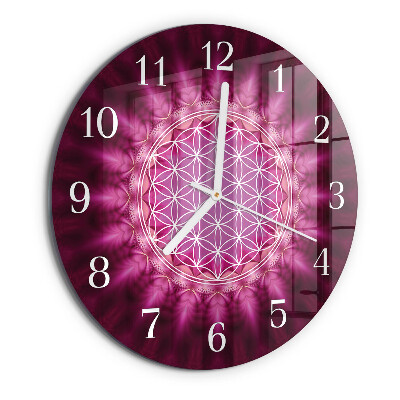 Reloj de pared redondo Abstracción