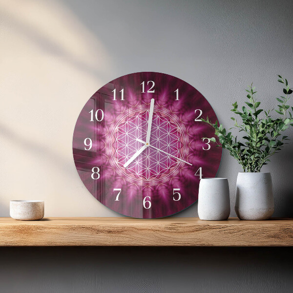 Reloj de pared redondo Abstracción